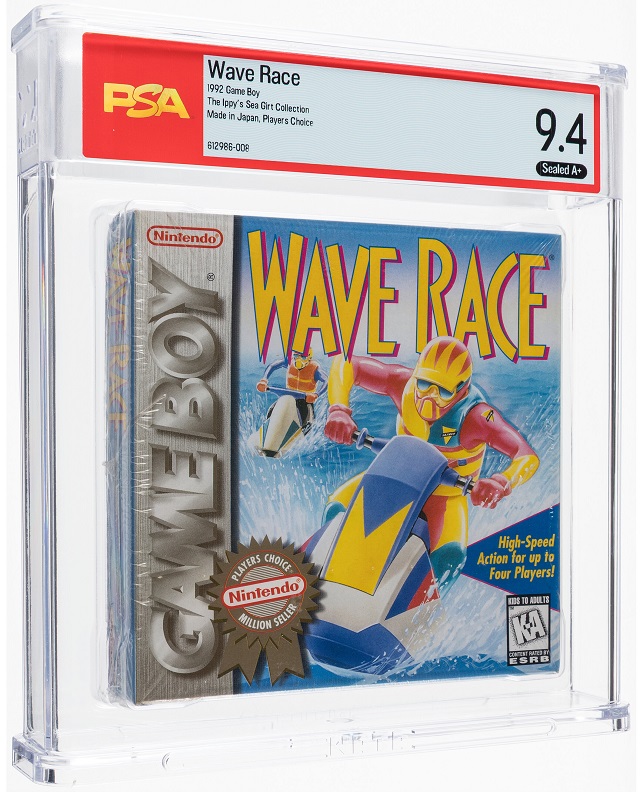 Heritage weekly auctions Wave Race for Game Boy