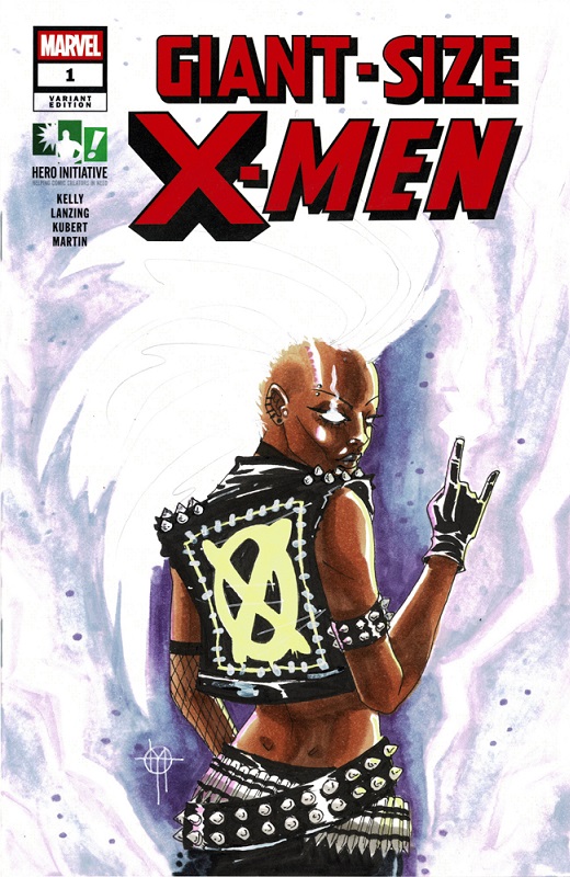 Hero Initiative Giant-Size X-Men 100 Project art by Megan Hutchinson