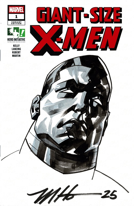 Hero Initiative Giant-Size X-Men 100 Project art by Mike Hawthorne