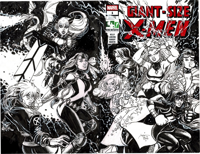 Hero Initiative’s Giant-Size X-Men 100 Project cover by Joyce Chin