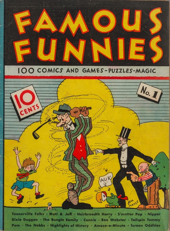 Inside the Guide Famous Funnies #1