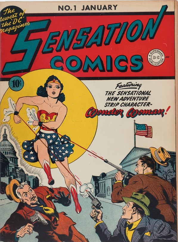 Inside the Guide – M.C. Gaines was the editor on Sensation Comics #1