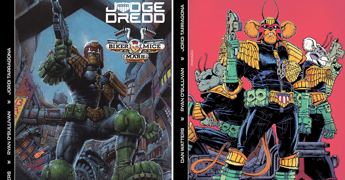 Judge Dredd / Biker Mice from Mars Kicks Off at SDCC