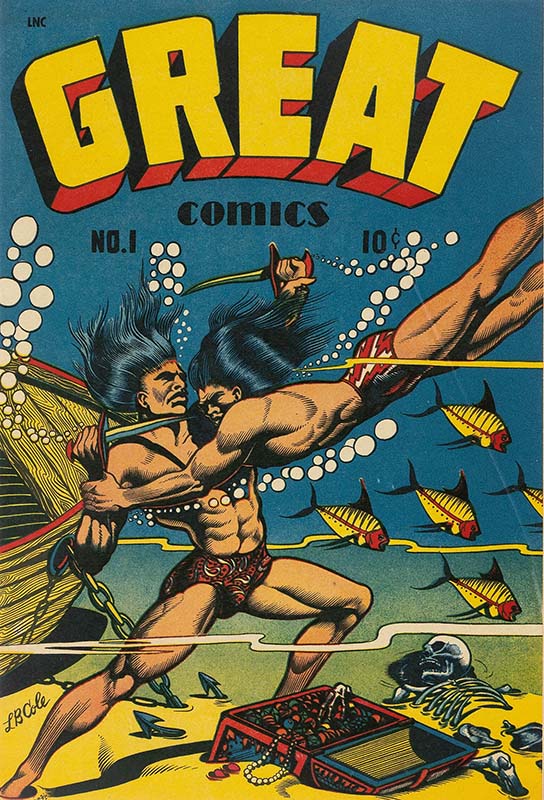 L.B. Cole’s Great Comics #1 cover