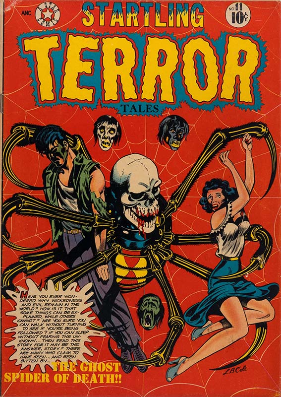L.B. Cole’s Startling Terror Tales #11 cover
