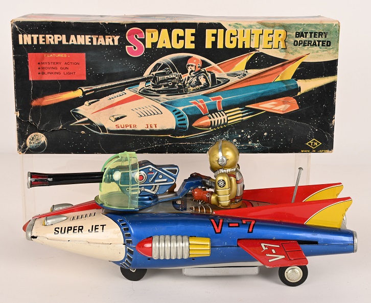 Milestone antique toy auction Nomura Interplanetary Space Fighter