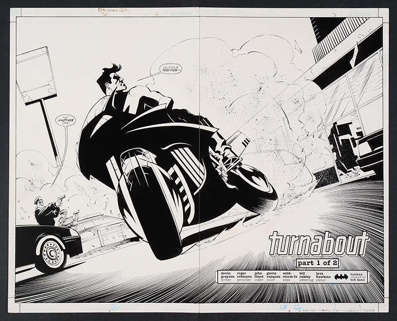 MyComicShop Batman Gotham Knights #30 pages 2-3 by Roger Robinson and John Floyd