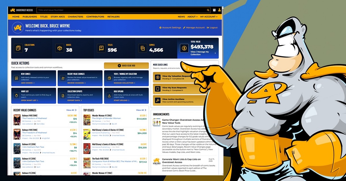 Overstreet Access Introduces New Dashboard