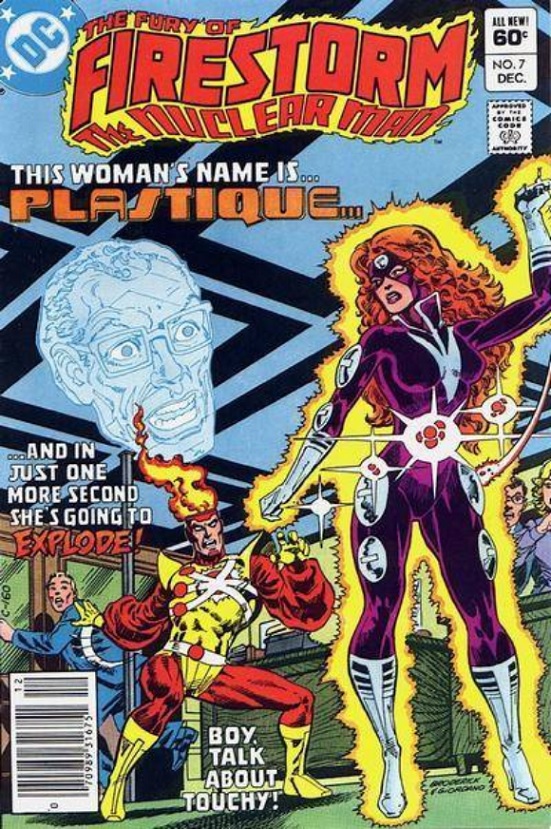Plastique’s debut in Furty of Firestorm #7