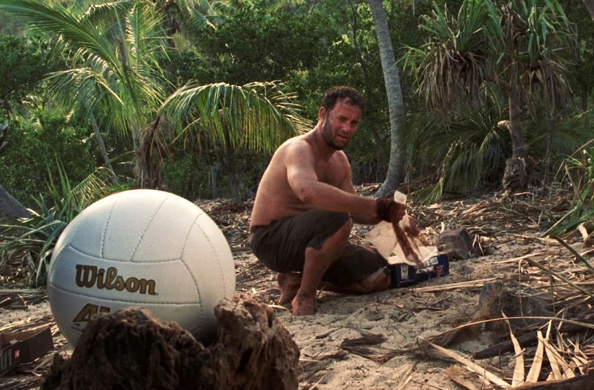 Tom Hanks in Cast Away