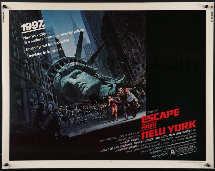 eMoviePoster Escape from New York half-splash