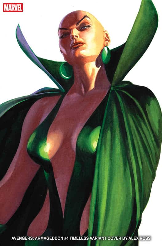 Alex Ross Timeless variant on Avengers Armageddon #4