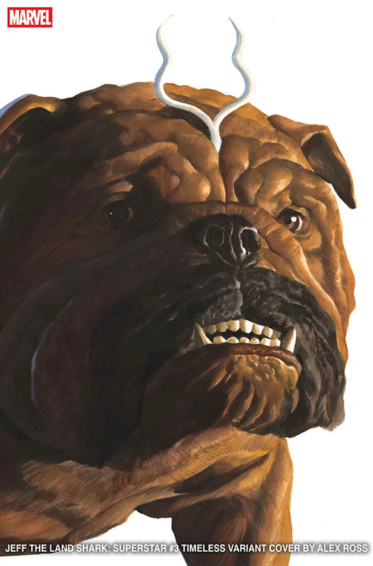 Alex Ross Timeless variant on Jeff the Land Shark Superstar #3