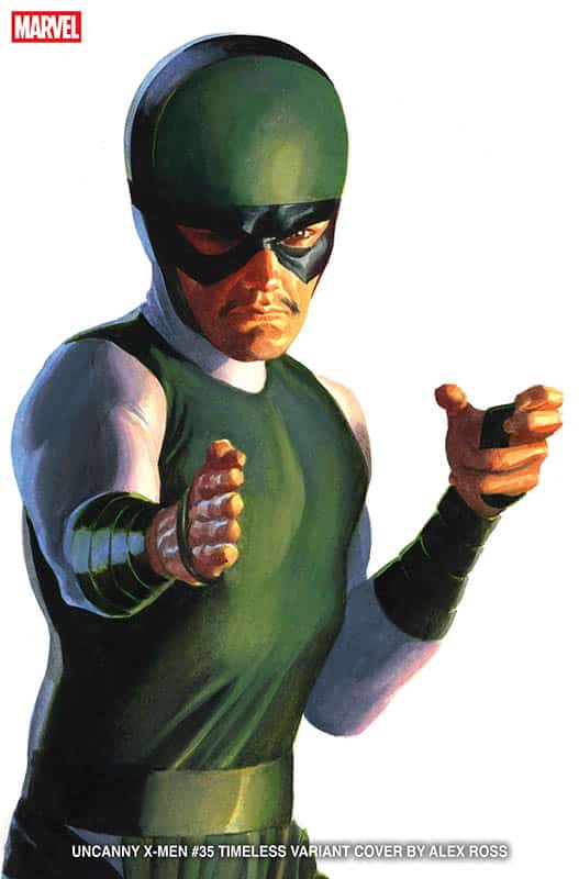 Alex Ross Timeless variant on Uncanny X-Men #35