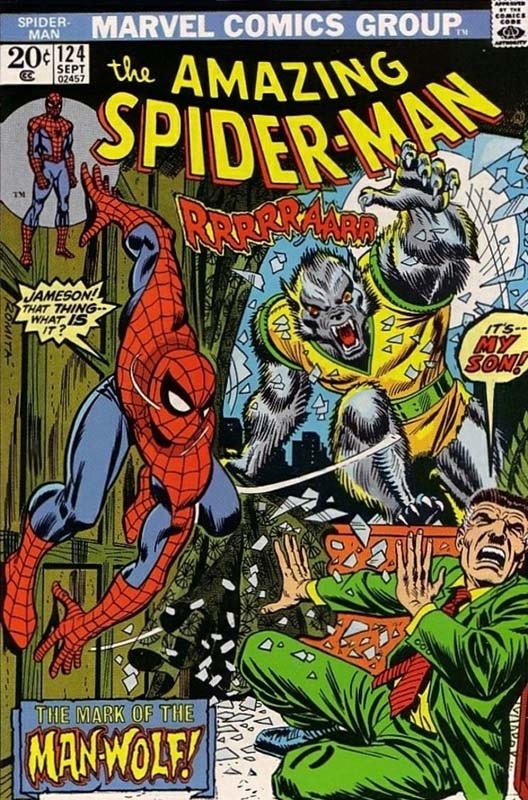 Amazing Spider-Man #124 (first Man-Wolf)