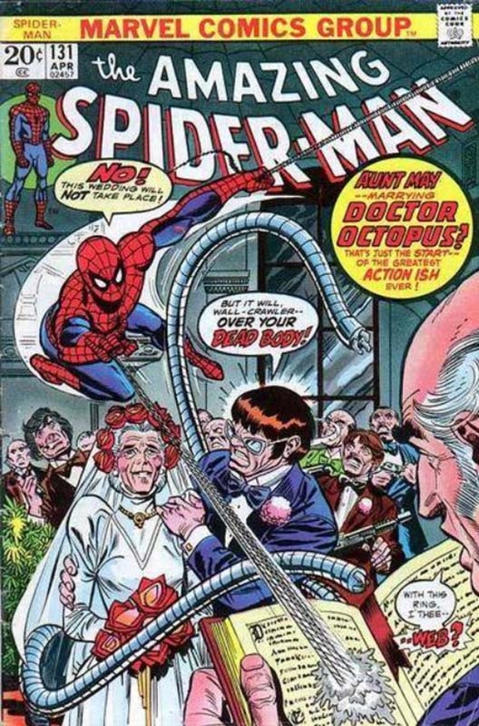 Amazing Spider-Man #131 (Aunt May & Doc Ock’s wedding)