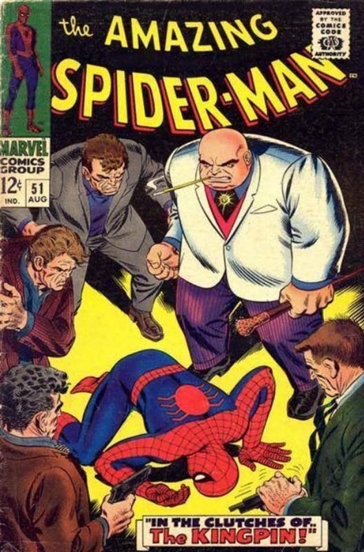 Amazing Spider-Man #51 (Kingpin’s first cover appearance)