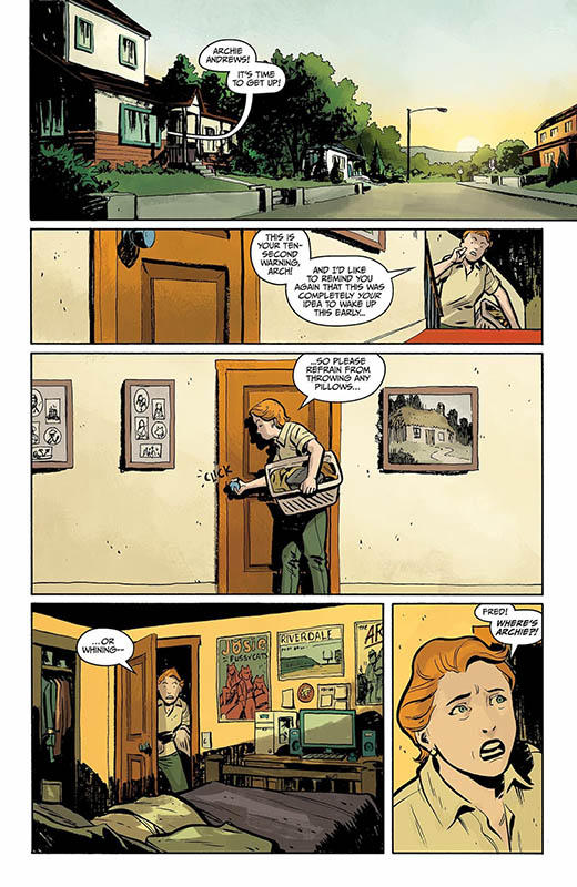 Archie in Hell #1 interior page 1