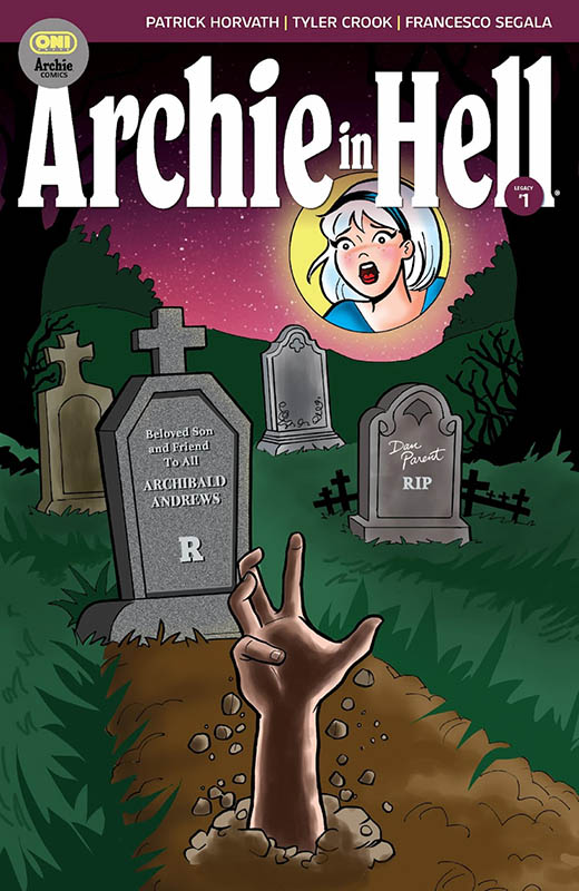 Archie in Hell #1 legacy variant (1 in 20) cover by Dan Parent
