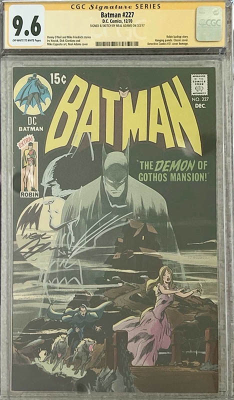 Comic sales on eBay Batman #227