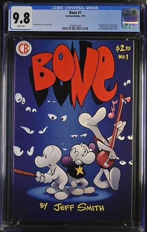 Comic sales on eBay Bone #1