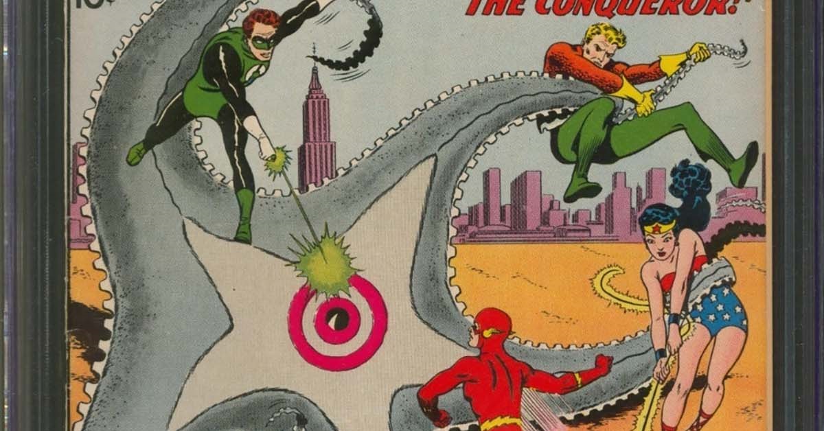 First Justice League Leads Comic Sales on eBay