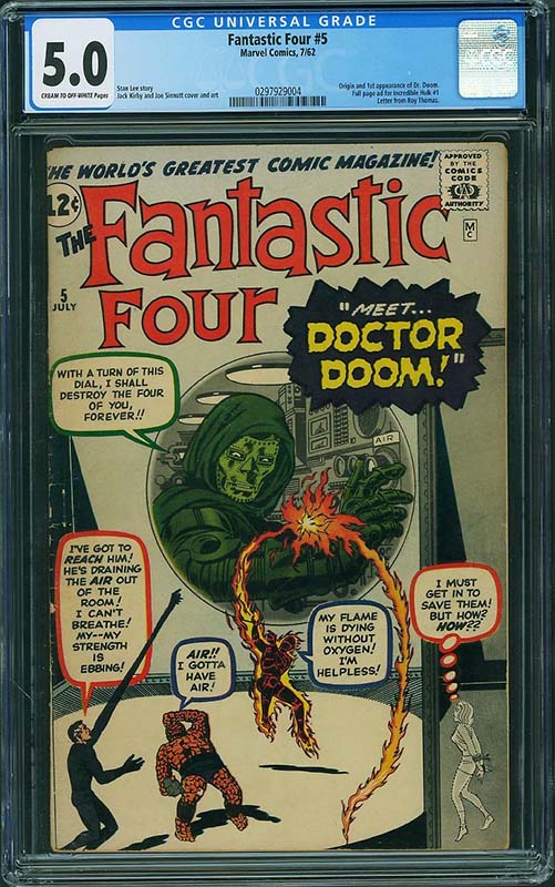 ComicLink Fantastic Four #5