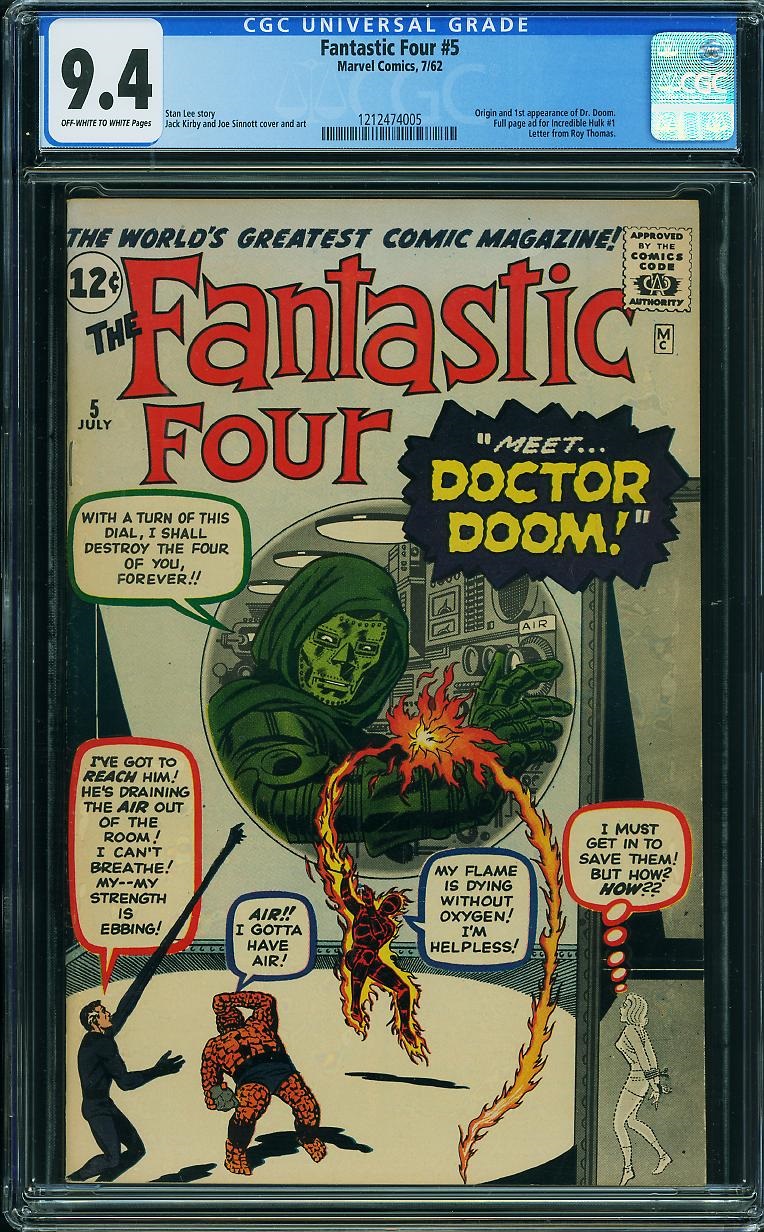 ComicLink Fantastic Four #5