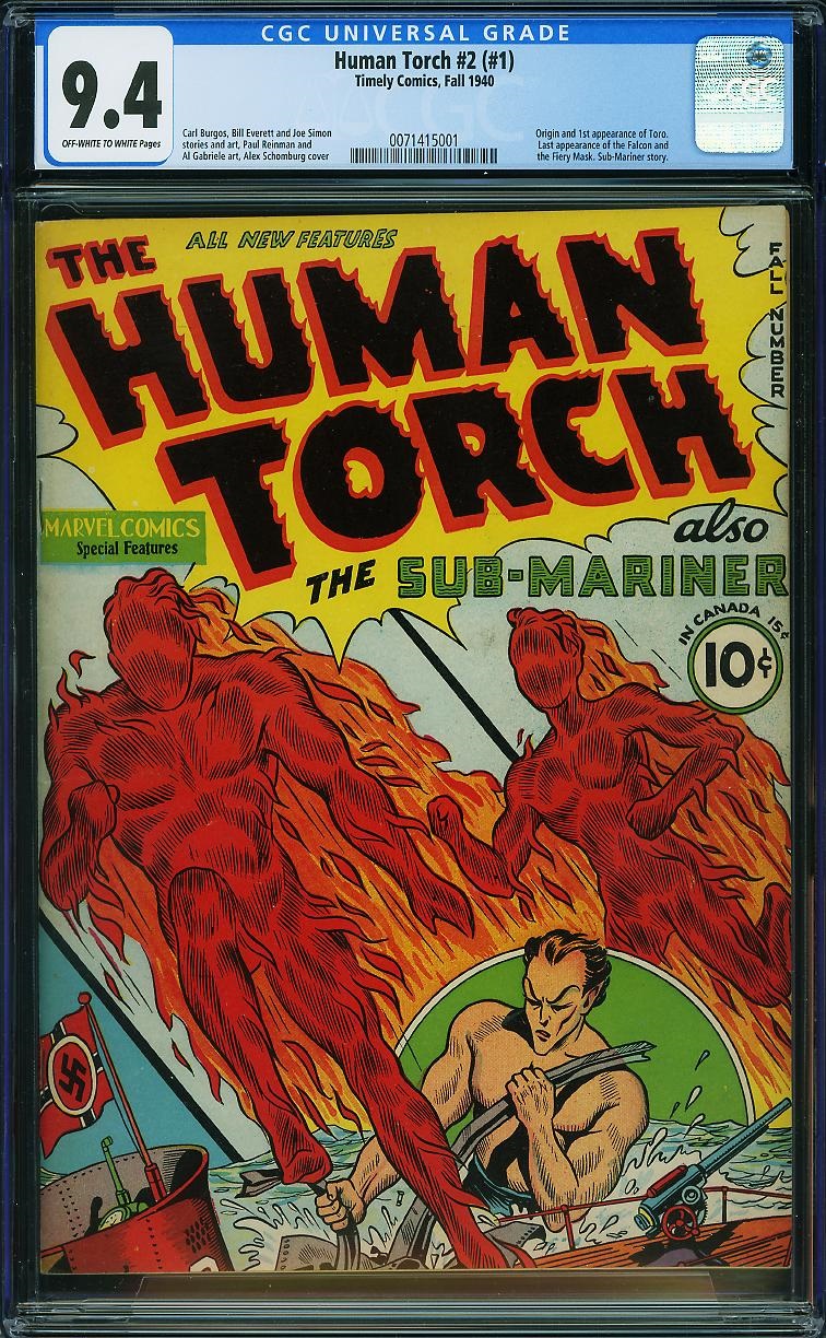 ComicLink Human Torch #2 (#1)