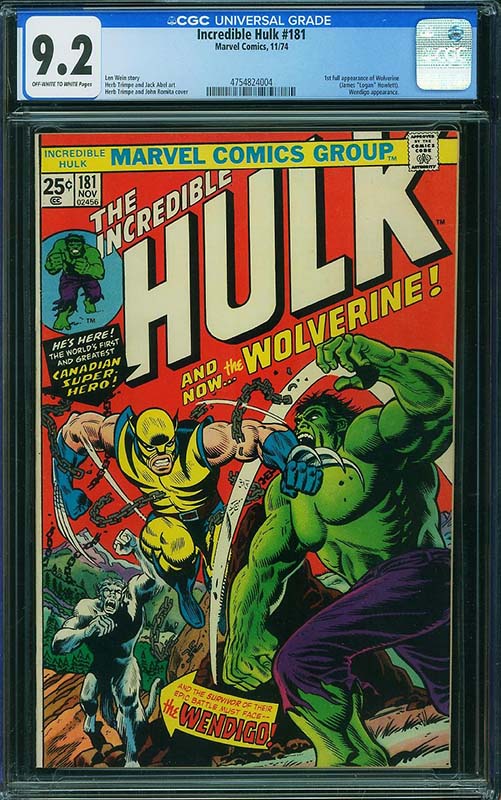 ComicLink Incredible Hulk #181