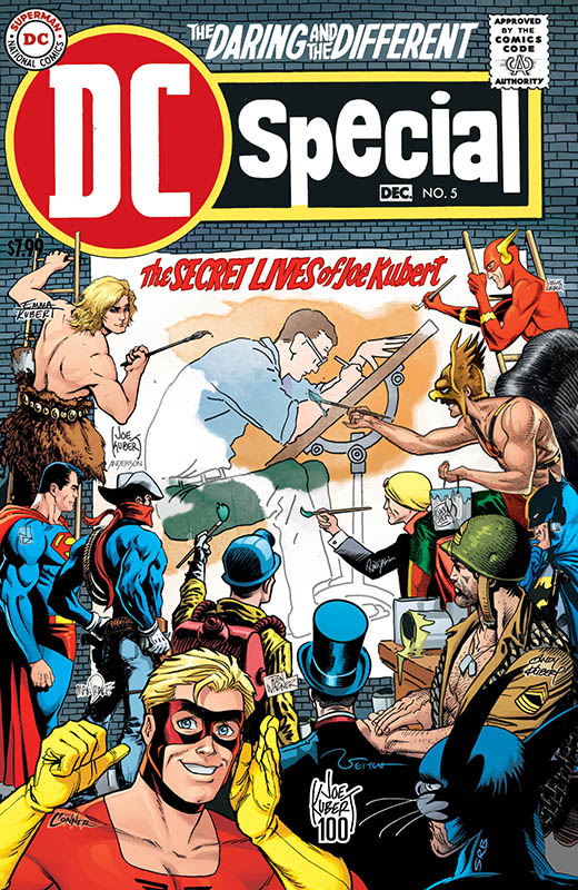 DC celebrates Joe Kubert with DC Special #5 facsimile edition artist jam variant cover