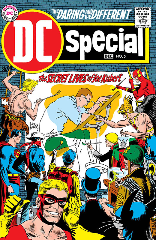 DC celebrates Joe Kubert with DC Special #5 facsimile edition main cover