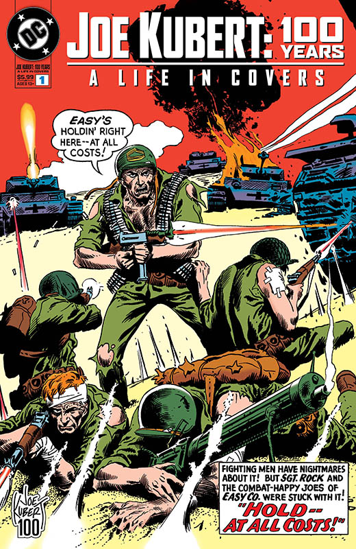 DC celebrates Joe Kubert with Joe Kubert 100 Years – A Life in Covers