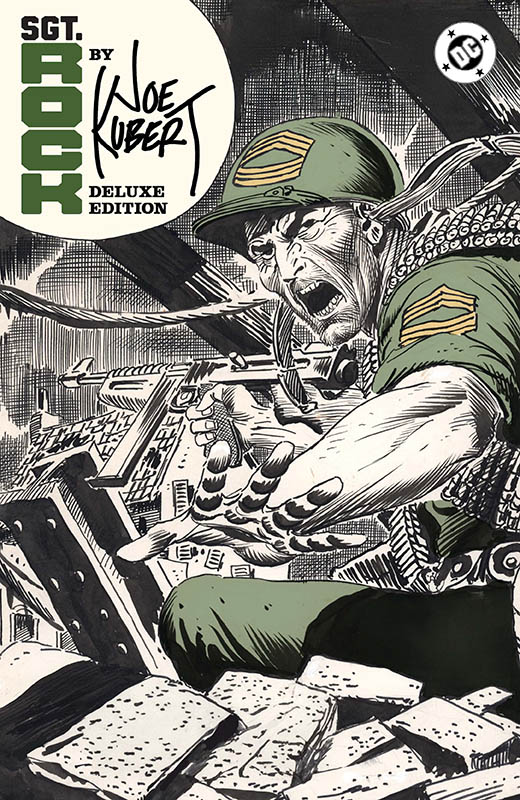DC celebrates Joe Kubert with Sgt. Rock by Joe Kubert deluxe edition