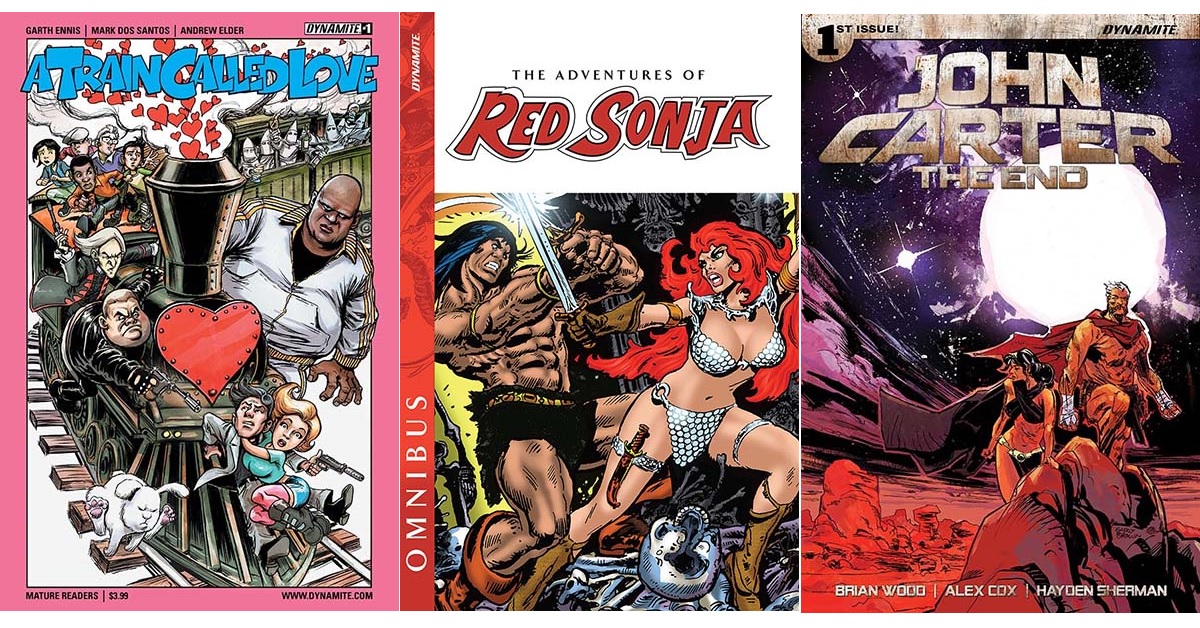 Dynamite & Humble Bundle Partner on Miniseries & Specials
