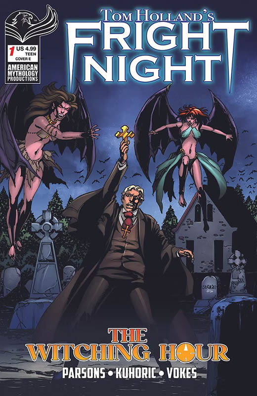 Fright Night The Witching Hour variant cover by Greg LaRocque