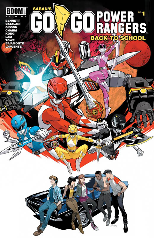 Go Go Power Rangers Back to School