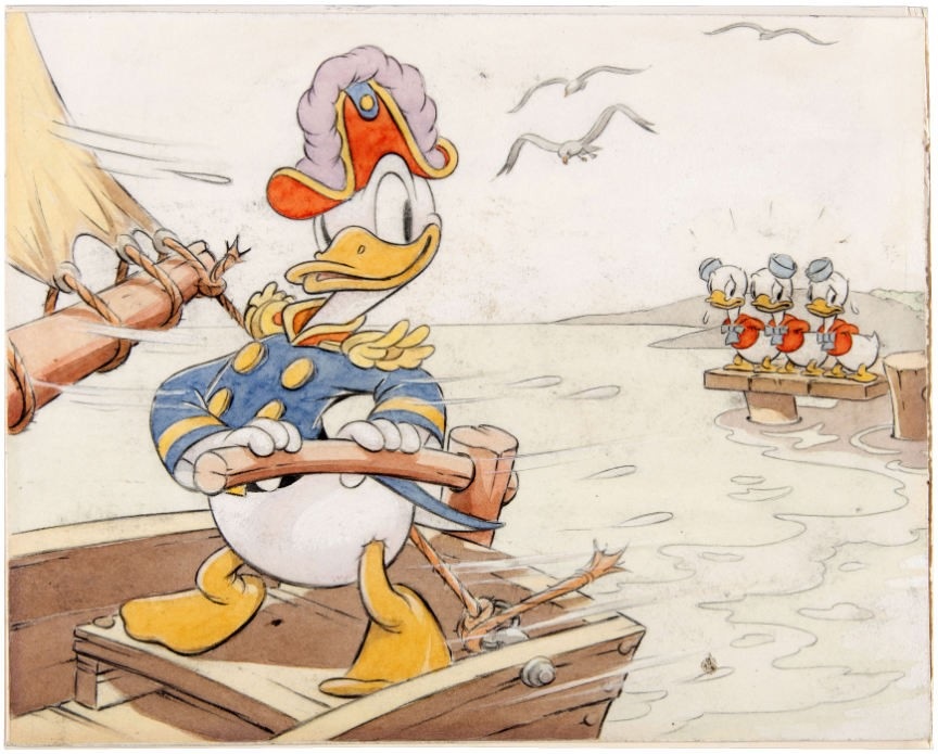 Good Housekeeping Donald Duck in the Sea Scouts story