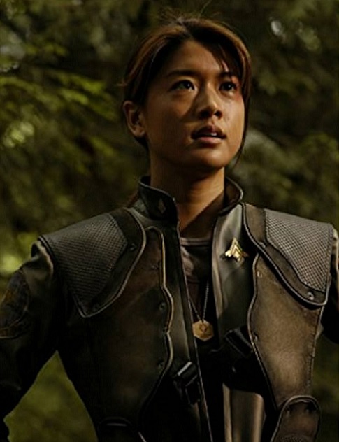Grace Park in Battlestar Galactica