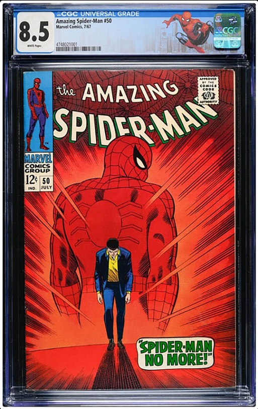 Grant Zahajko Auctions Amazing Spider-Man #50