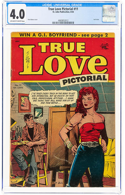 Heritage Romance Comics Auction True Love Pictorial #11