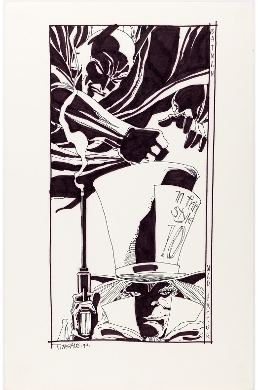 Heritage weekly auction Tim Sale Batman Madness A Legends of the Dark Knight Halloween Special