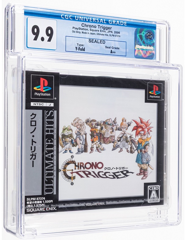 Heritage weekly auctions Chrono Trigger for PlayStation