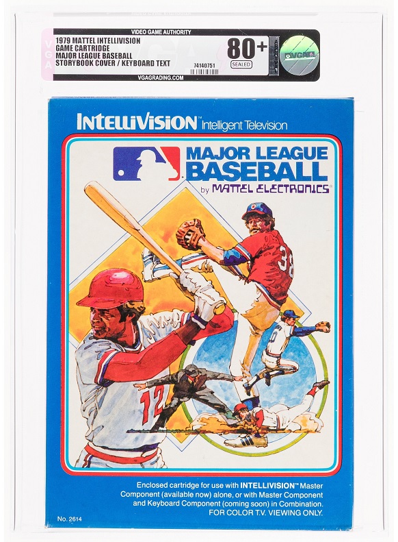 Heritage weekly auctions Major League Baseball for Intellivision