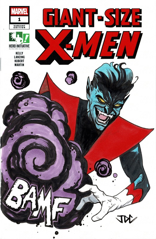 Hero Initiative’s Giant-Size X-Men 100 Project cover by Joshua Cassara