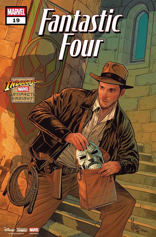 Indiana Jones Marvel Artifacts Variant Covers – Fantastic Four #19