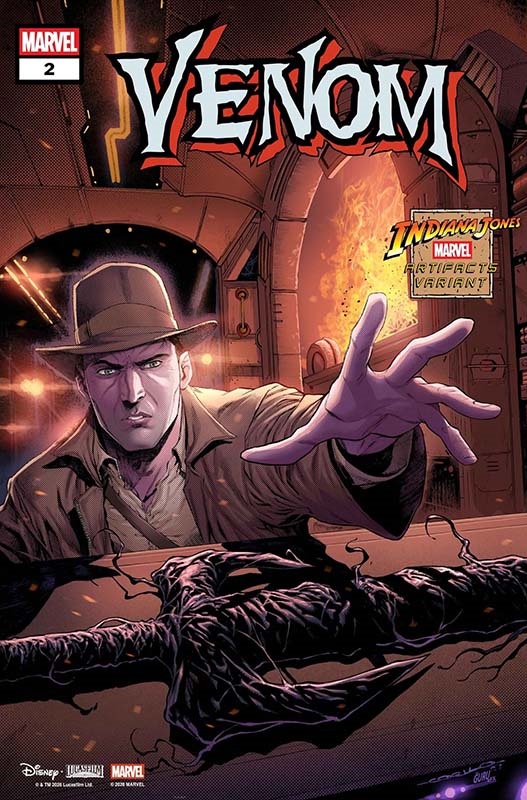 Indiana Jones Marvel Artifacts Variant Covers – Venom #2