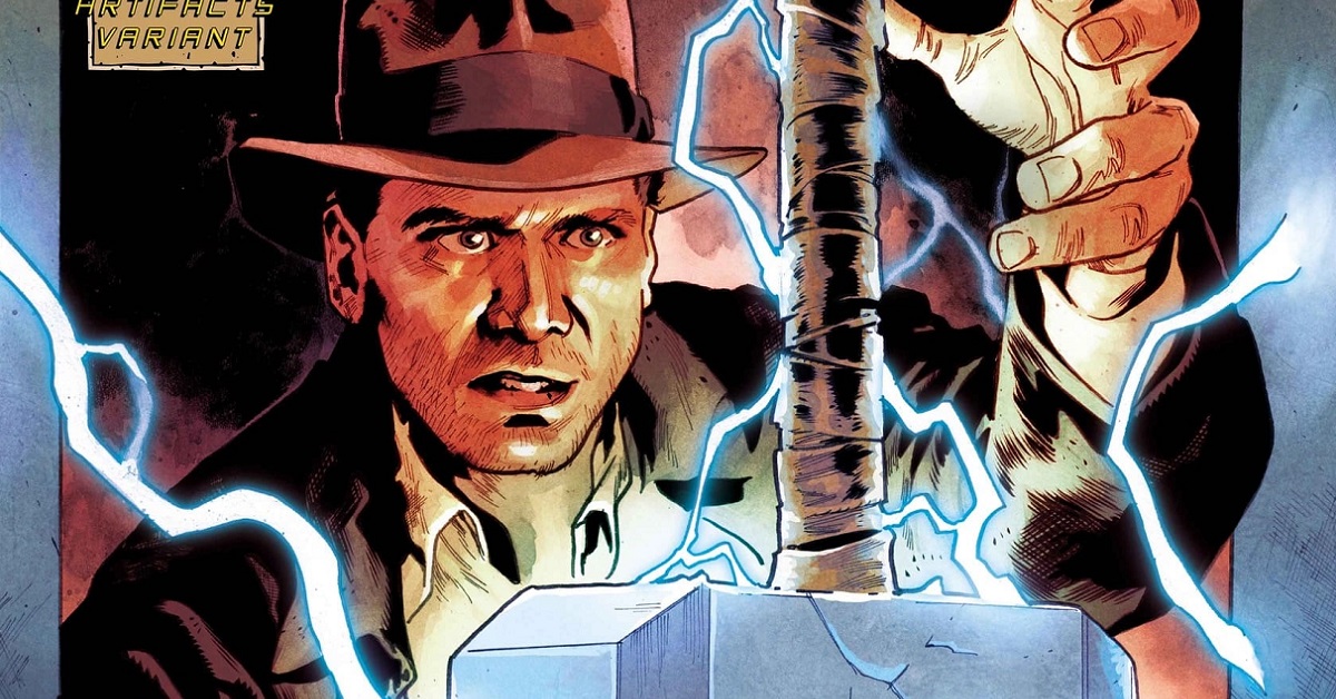 Indiana Jones Seeks Marvel Artifacts on Variant Covers