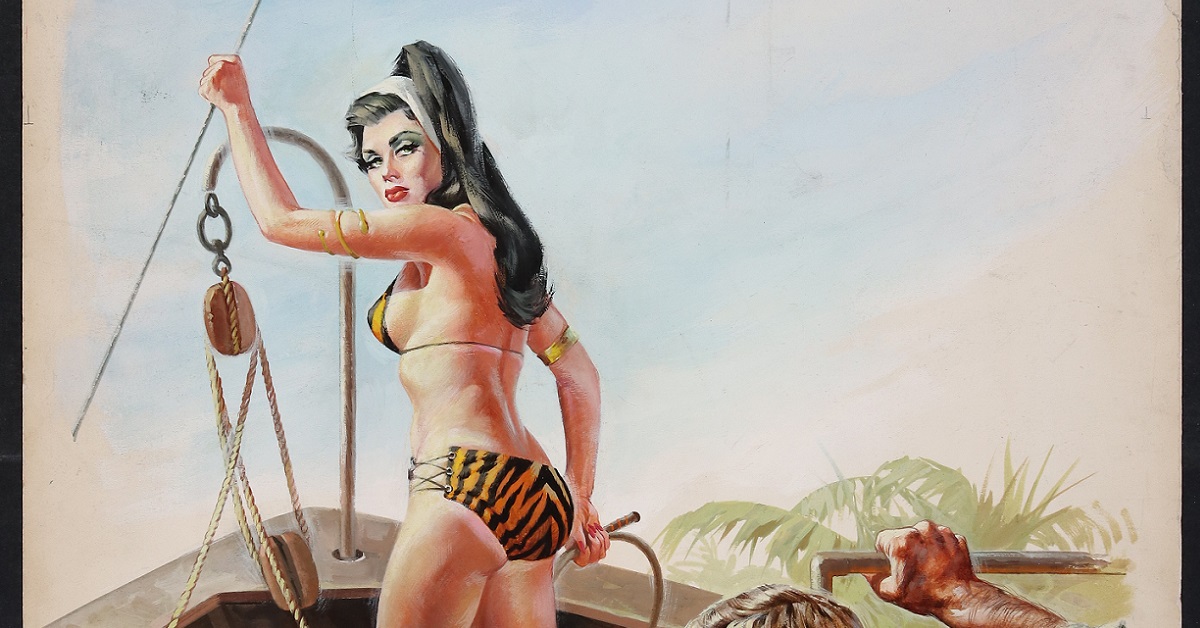 Basil Gogos Cover Art, Planet Comics #1 at MyComicShop