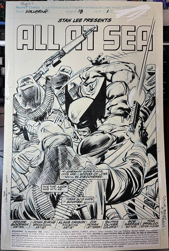 MyComicShop John Byrne and Klaus Janson’s Wolverine #18 page 1